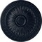 Ekena Millwork Randee Ceiling Medallion (Fits Canopies up to 3 7/8"), Hand-Painted Midnight Dream, 20"OD x 1 3/8"P CM20HAMDF - alternate 1